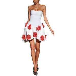 Camila Blanco Womens  Mini Dress